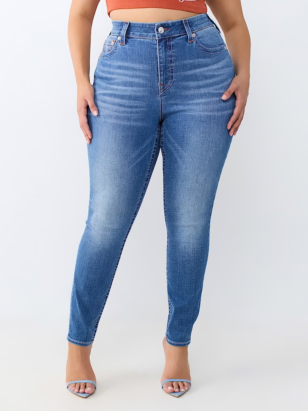 Sonoma Mid-Blue Skinny Stretch Women’s Jeans